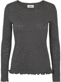 Langarmshirt Jacquard aus 100% Bio Baumwolle