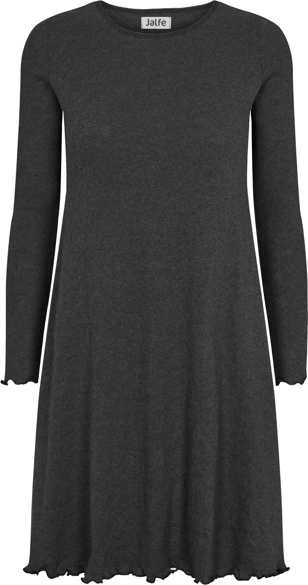 Kleid Jacquard Longsleeve aus 100% Bio Baumwolle