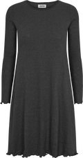 Kleid Jacquard Longsleeve aus 100% Bio Baumwolle