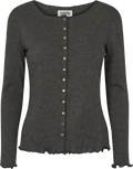 Strickjacke Jacquard aus 100% Bio Baumwolle