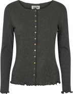 Strickjacke Jacquard aus 100% Bio Baumwolle