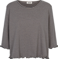Langarmshirt gestreift aus 100% Bio Baumwolle