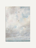 Himmelslandschaft – Vintage Wolken Kunstdruck: 30x40