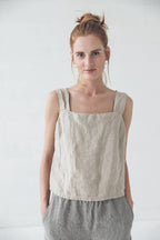 Top Leinen | Natural