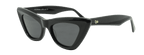 Cateye Sonnenbrille schwarz