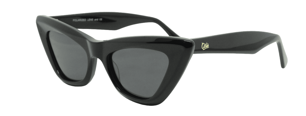 Cateye Sonnenbrille schwarz