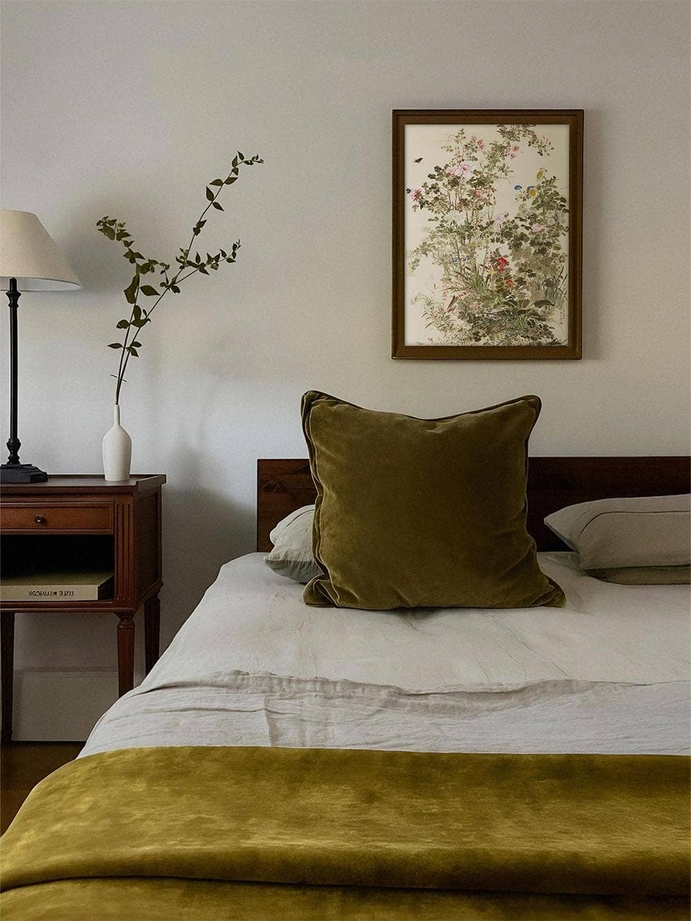 Blühender Garten – Floraler Chinoiserie Kunstdruck: 30x40