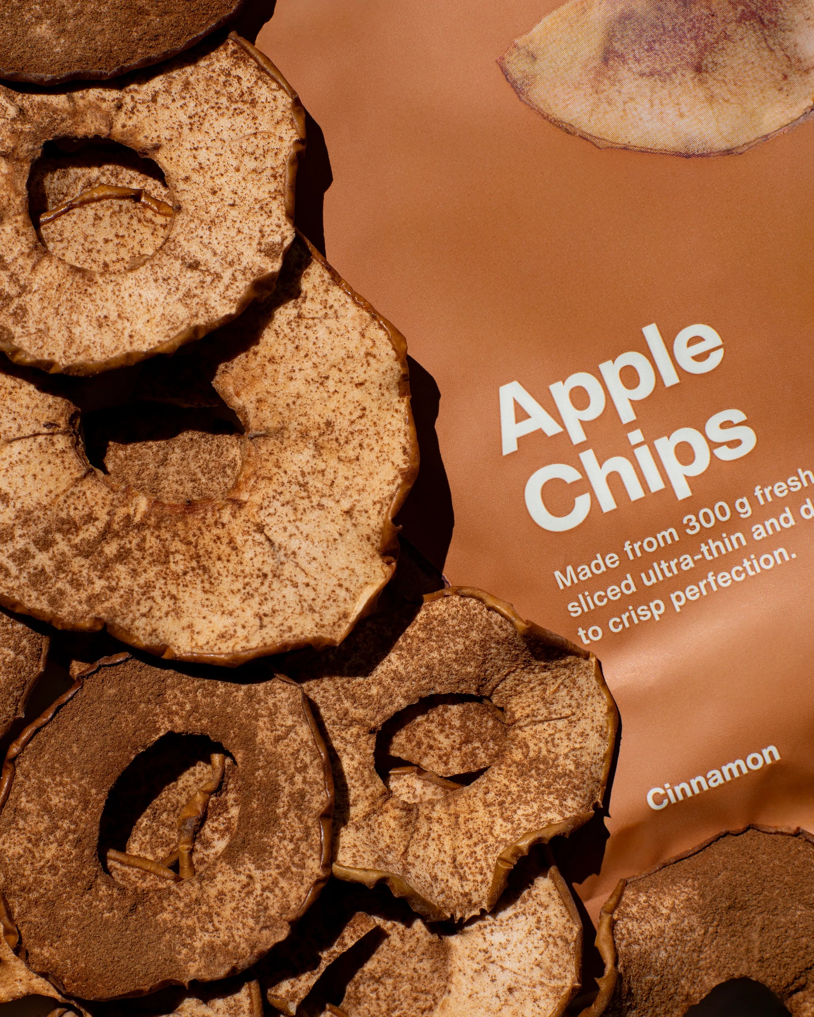 Apfelchips Zimt