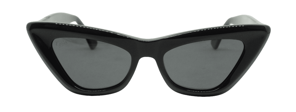 Cateye Sonnenbrille schwarz