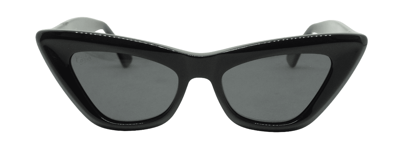 Cateye Sonnenbrille schwarz