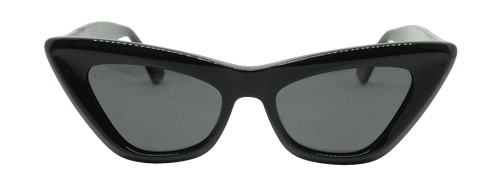 Cateye Sonnenbrille schwarz