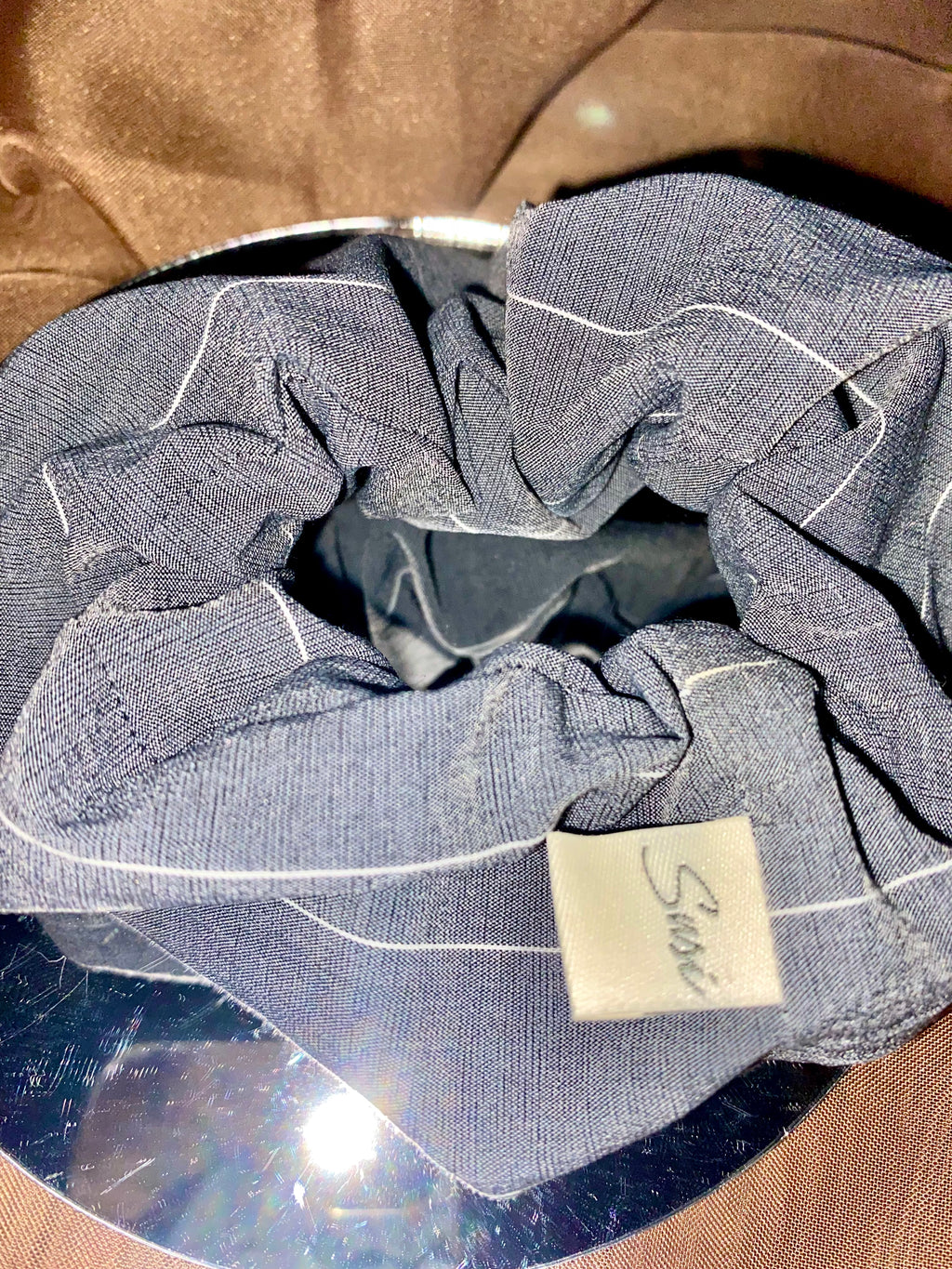 Scrunchie Busily | Sustainable Susi | eco-friendly Hair ties plasticfree grau grey vintage 