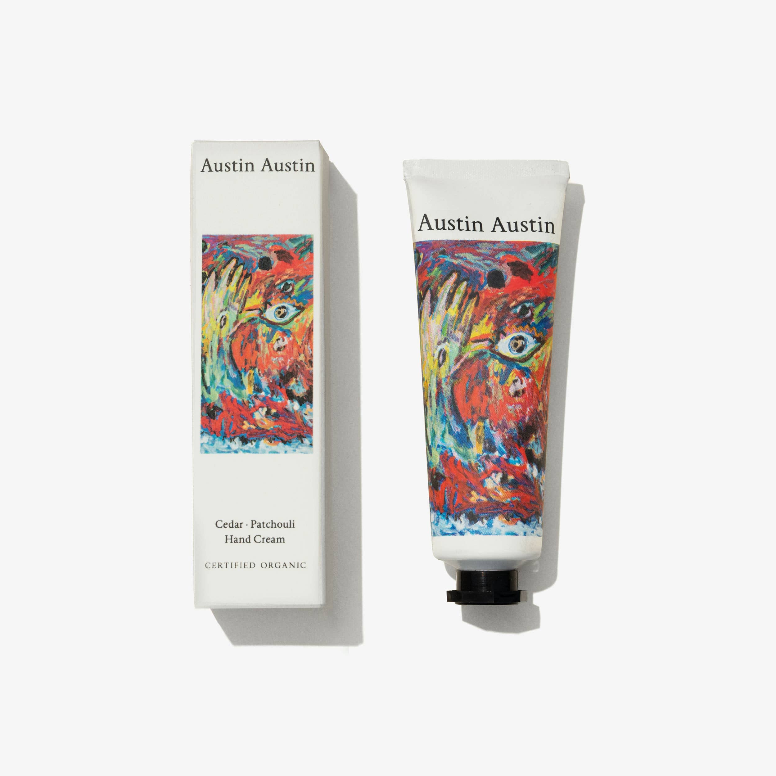 Handcreme mit Zeder und Patchouli