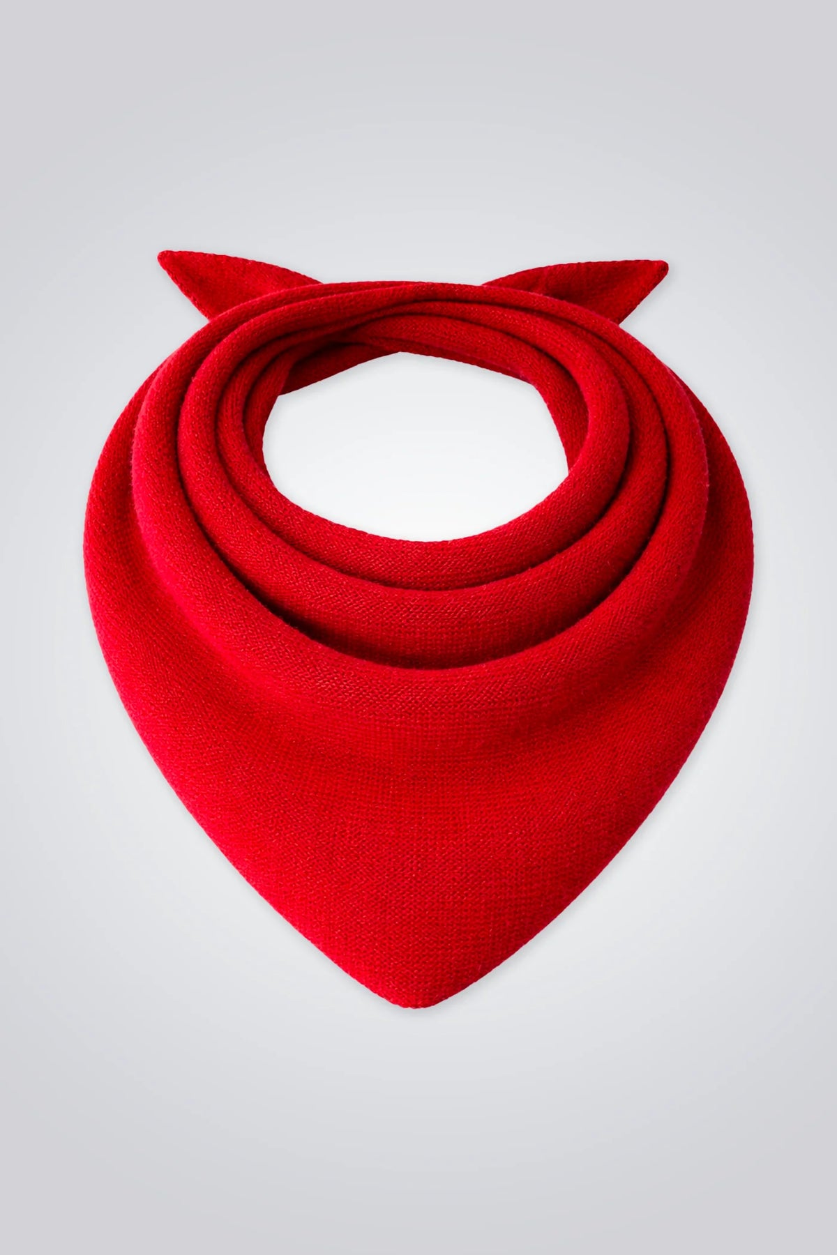 roter mini schal kaschmir merino koblenz