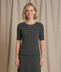 Shirt Jacquard aus 100% Bio Baumwolle