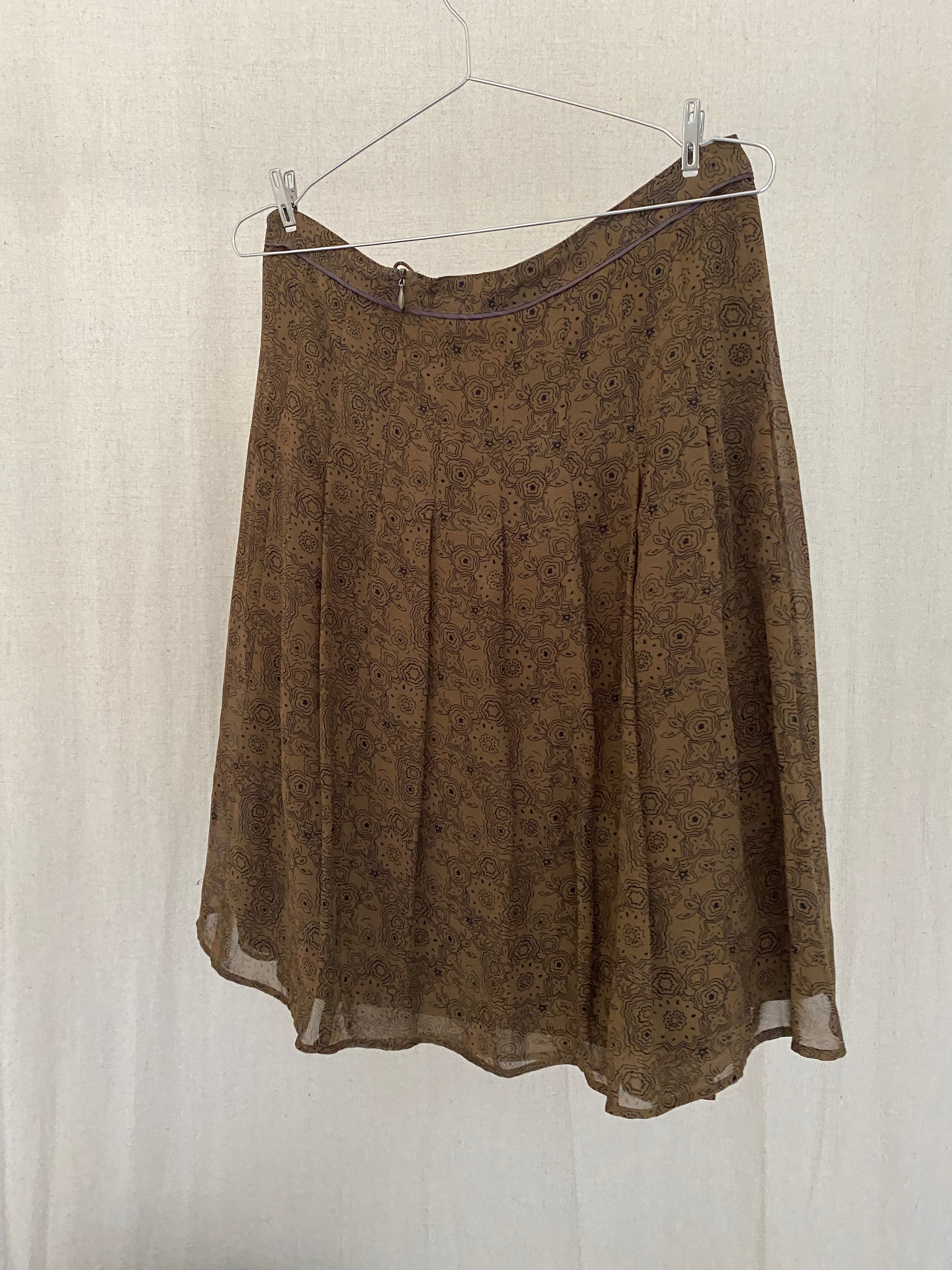 Second Hand | Rock braune Blumen