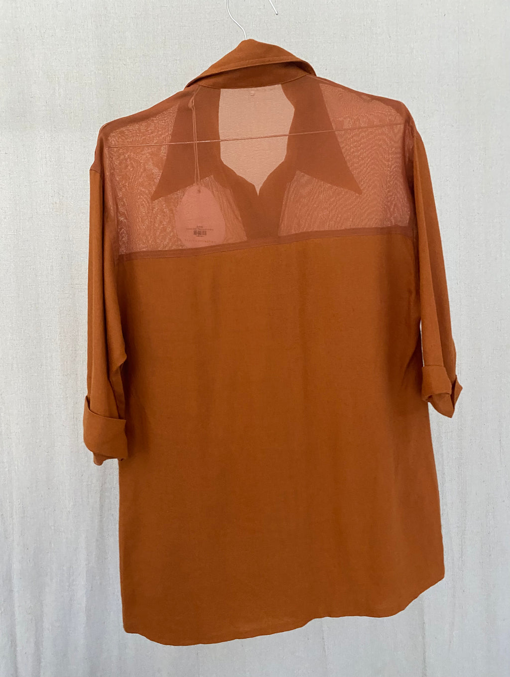 Second Hand | Bluse Leinen/Viskose
