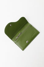 Kleines Lederportemonnaie, RUPIT Wallet, Slim Wallet Leder, Geldbörse mit Kartenfach außen, schmales Portemonnaie Rindsleder.