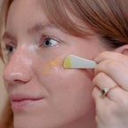 Kosmetikspatel Metall, Skincare Spatel wiederverwendbar, Zero Waste Badezimmer Zubehör, UpCircle Zubehör Deutschland.