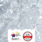 Logos der CEW UK Beauty Awards 2024 und Innovation Awards 2024.