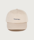 Nachhaltige Cap Bio-Baumwolle, Thinking Kappe, GORRA CRUDA, umweltfreundliche Baseballkappe, fair produzierte Cap.
