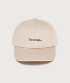 Nachhaltige Cap Bio-Baumwolle, Thinking Kappe, GORRA CRUDA, umweltfreundliche Baseballkappe, fair produzierte Cap.