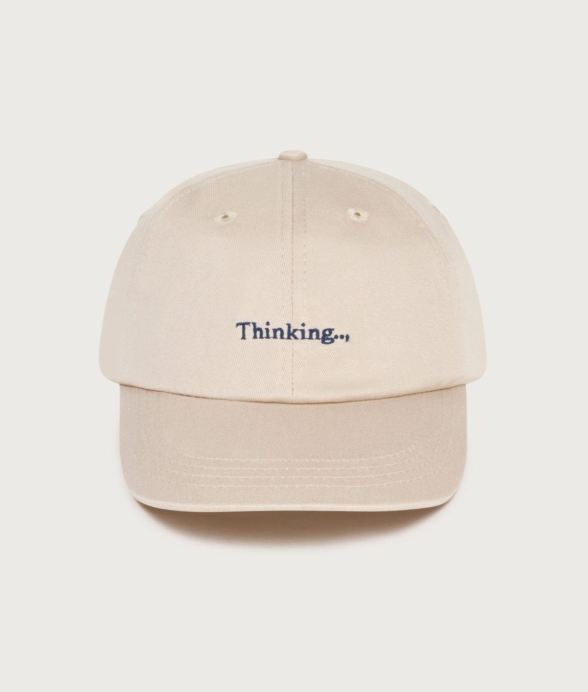 Nachhaltige Cap Bio-Baumwolle, Thinking Kappe, GORRA CRUDA, umweltfreundliche Baseballkappe, fair produzierte Cap.