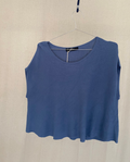 Second Hand | Strickshirt blau Weekend Max Mara Gr. M