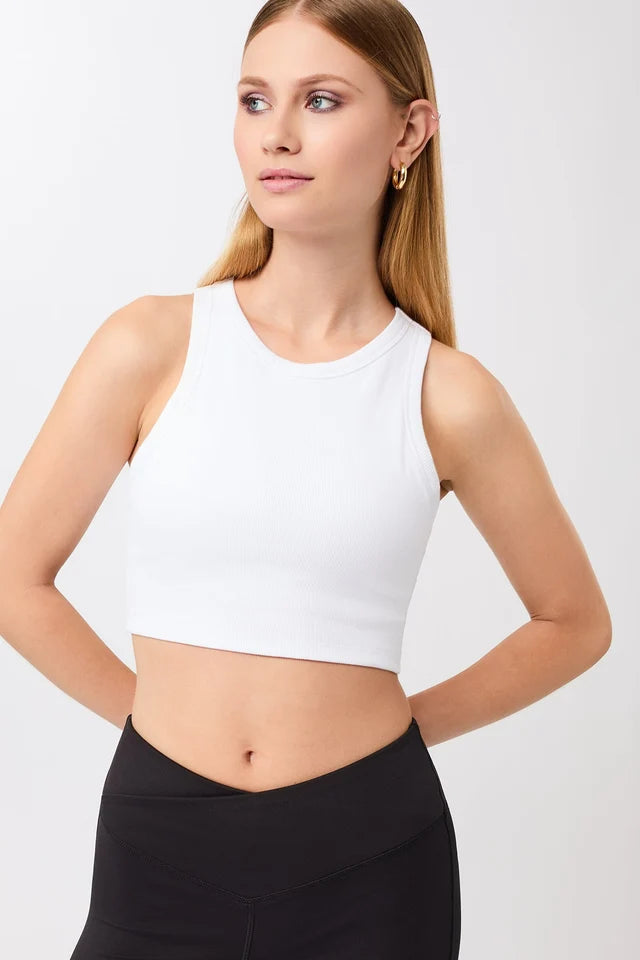 Top Athleisure | White