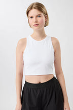 Top Athleisure | White