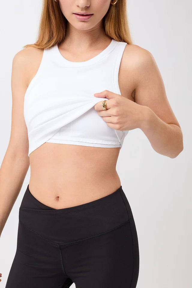 Top Athleisure | White