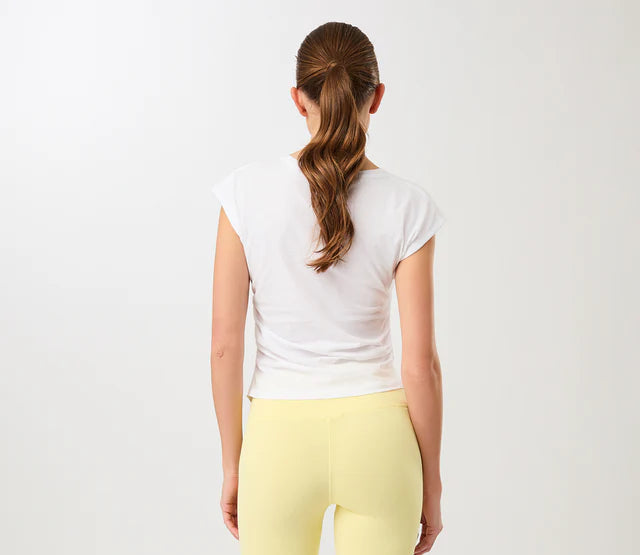 Shirt Side Ruffled | White