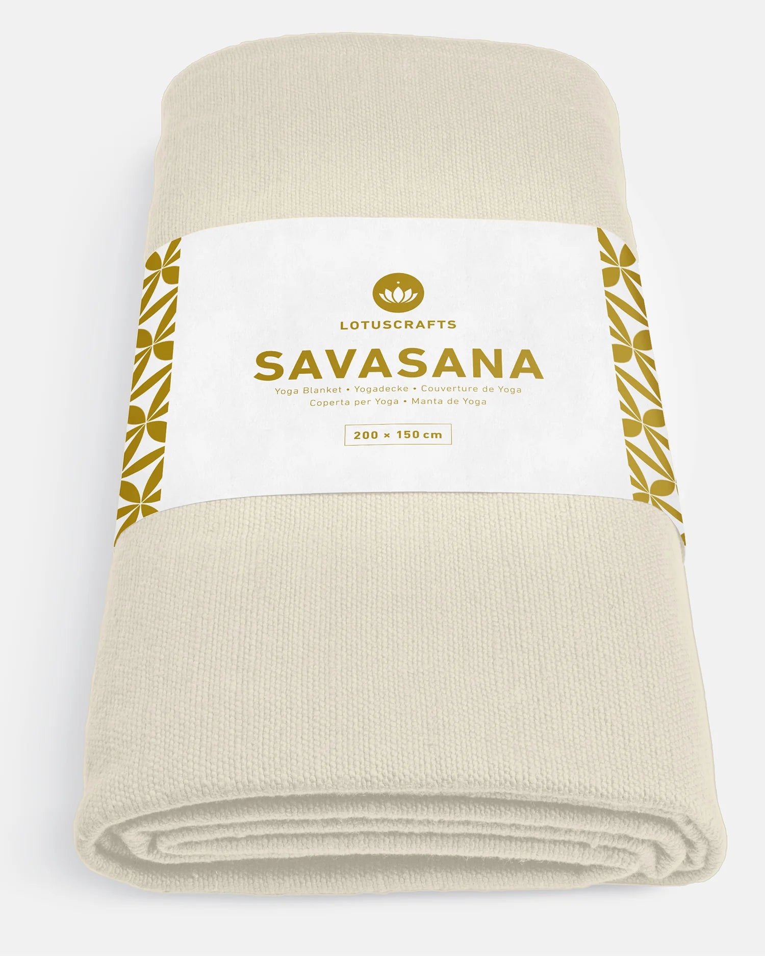 Yogadecke Savasana aus 100% Bio Baumwolle