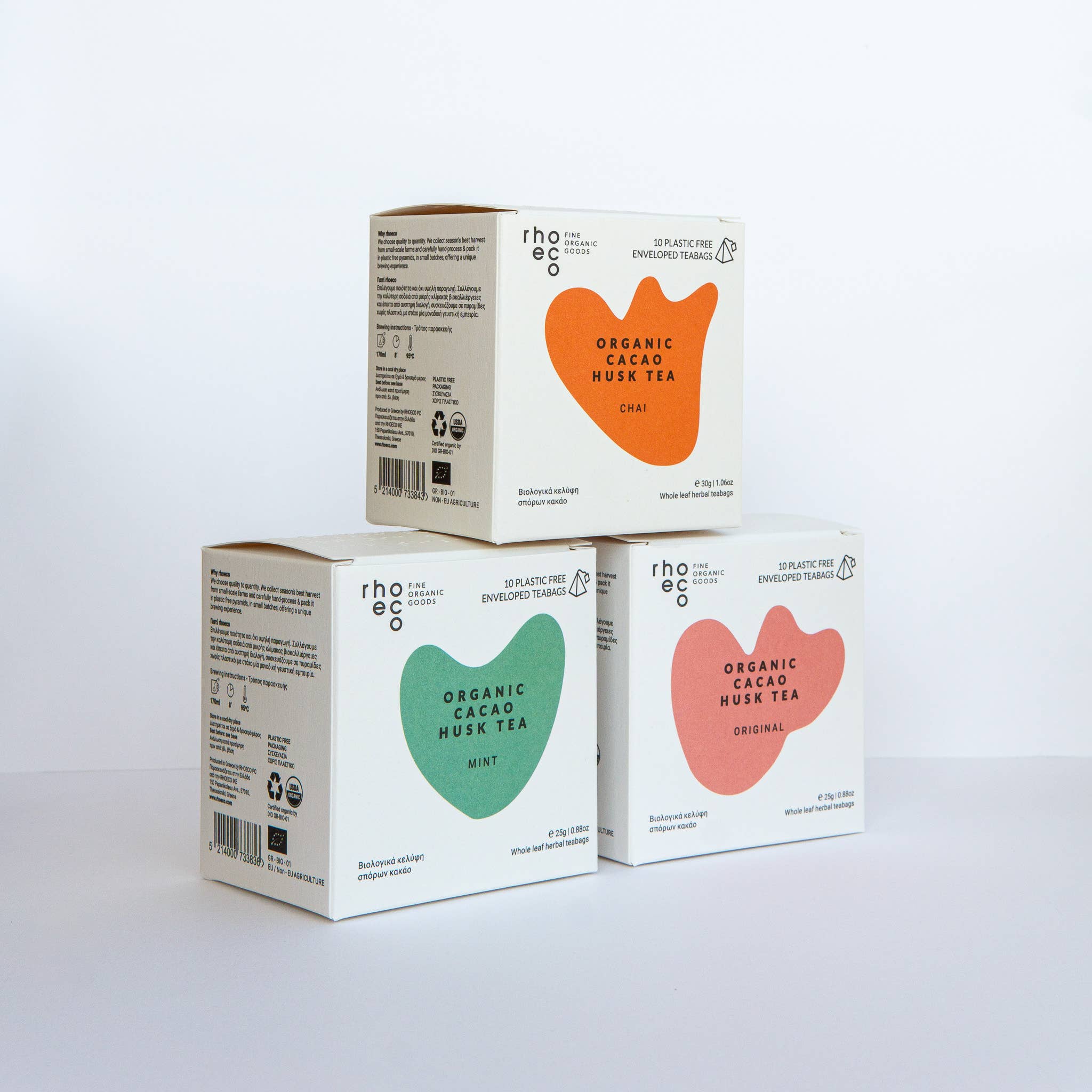 Bio Tee Kakaoschalen Minze