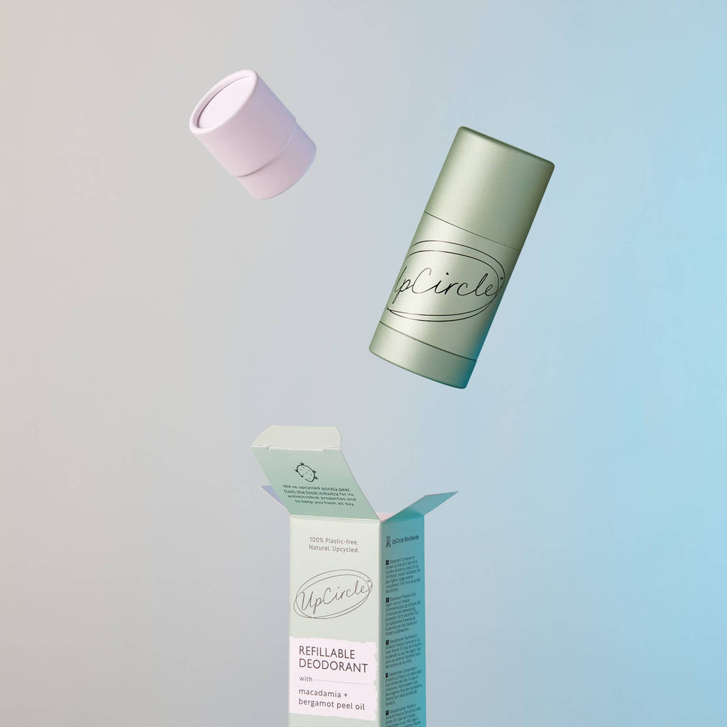 Plastikfreies, nachfüllbares Deo mit Macadamia und Bergamotte