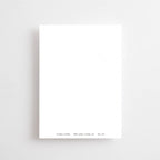 Postkarte "Dance" im DIN-A6-Format von Anna Cosma mit tanzenden, filigranen Figuren, kleinen Sternen und dem Text „Maybe it's all part of the dance...“ auf einem warmen, strukturierten Naturpapier-Hintergrund.