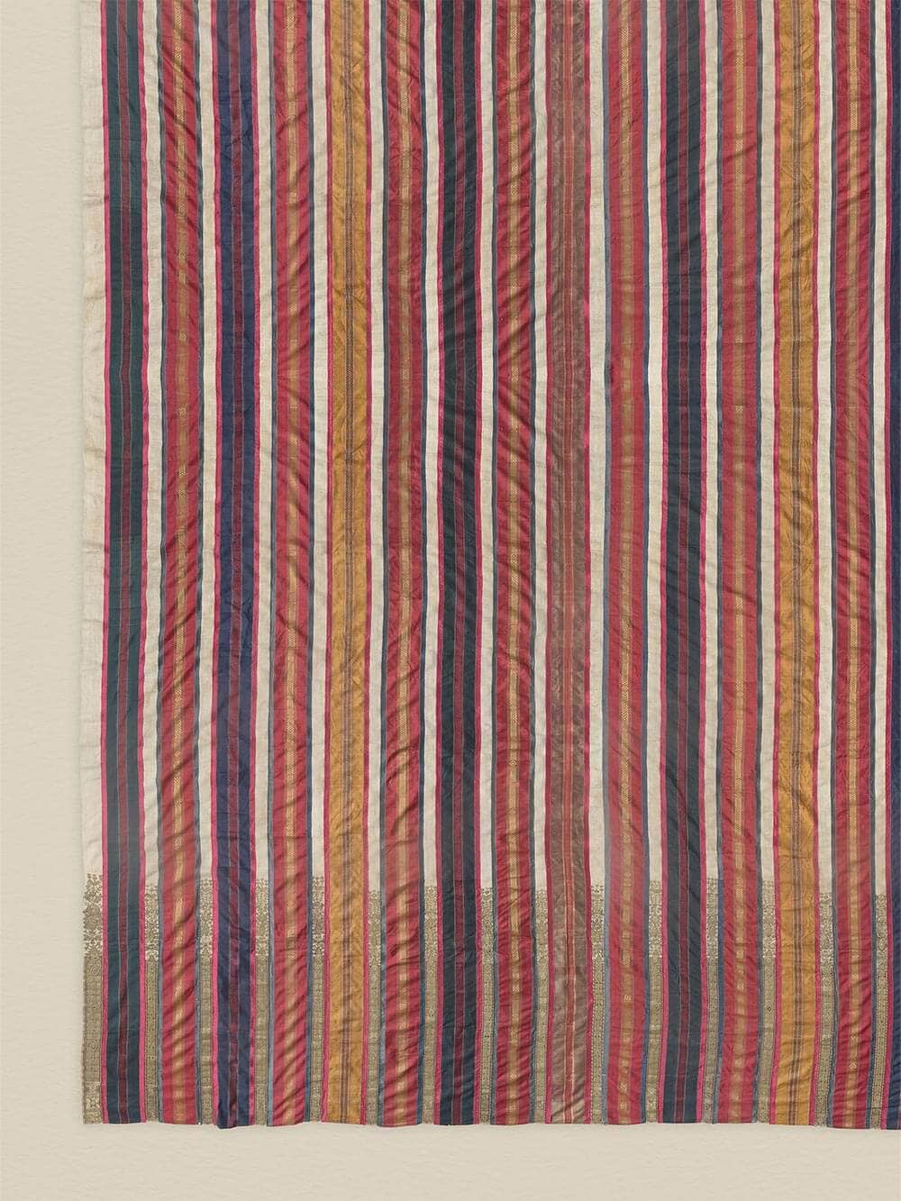 Boho Textil Kunstdruck – Feine Streifen: 30x40