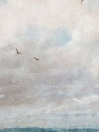 Himmelslandschaft – Vintage Wolken Kunstdruck: 30x40
