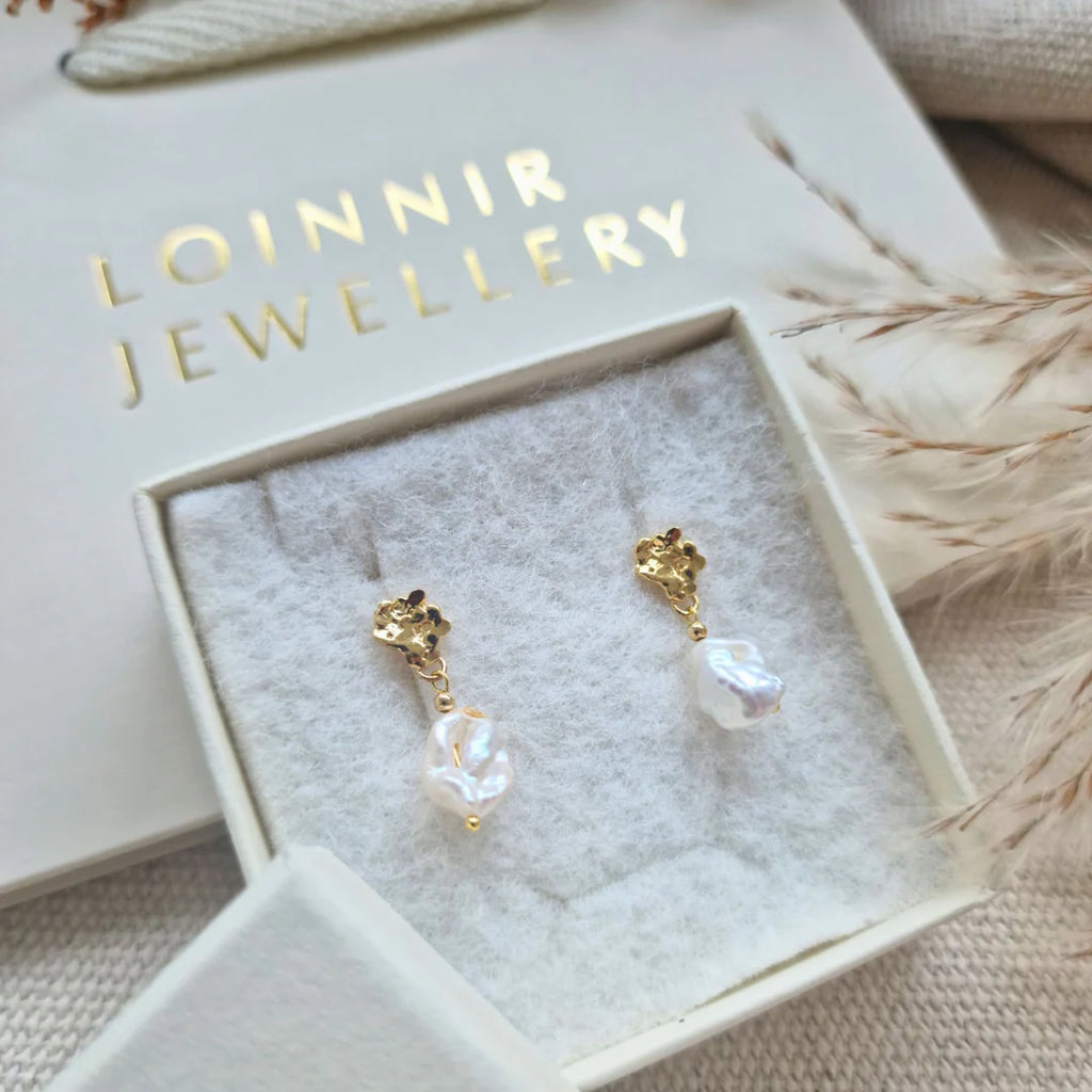 Ohrringe Pearl Drop | Gold