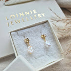 Ohrringe Pearl Drop | Gold