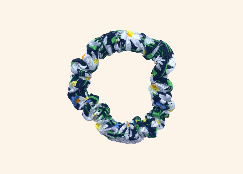 Hair Tie Rebirth Daisy Flower Scrunchie Premium Hair Accessories | Made in Germany | Sustainable Susi