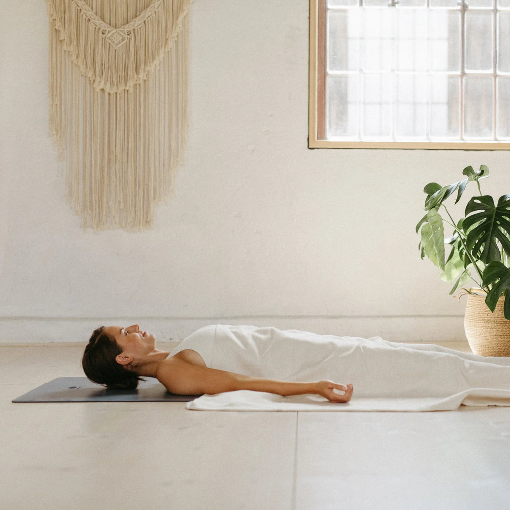 Yogadecke Savasana aus 100% Bio Baumwolle