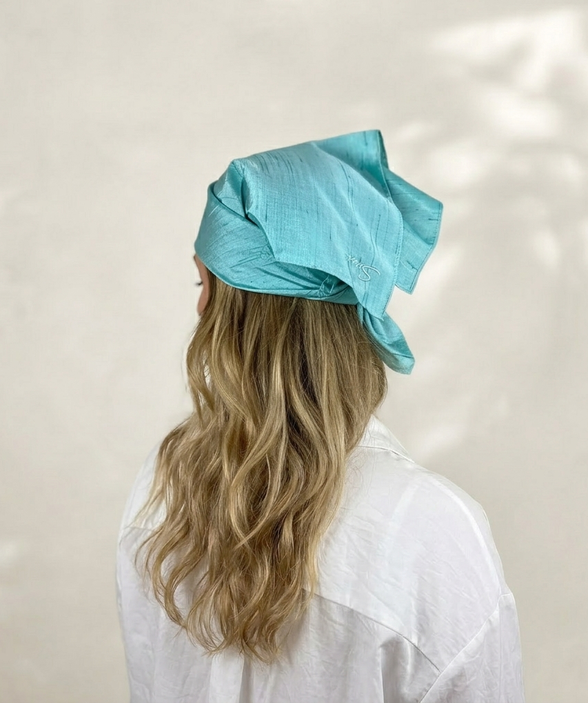 Headscarf Silky Sea