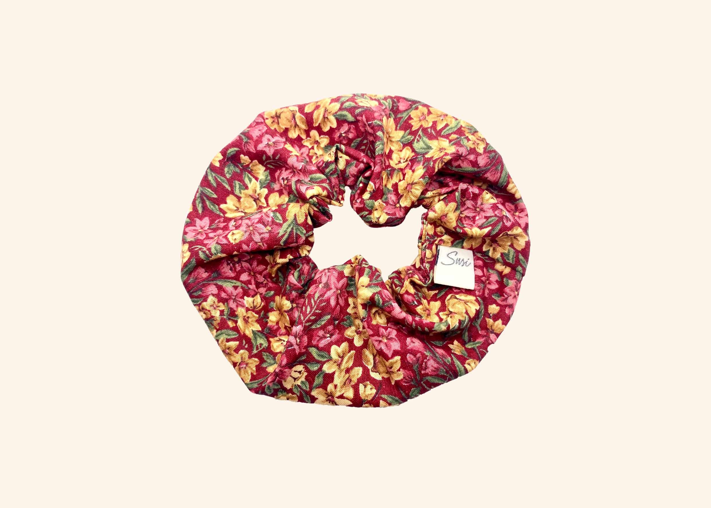 Scrunchie Fiery Bloom