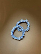 Hair Tie Rebirth Forget-me-not Embroidered