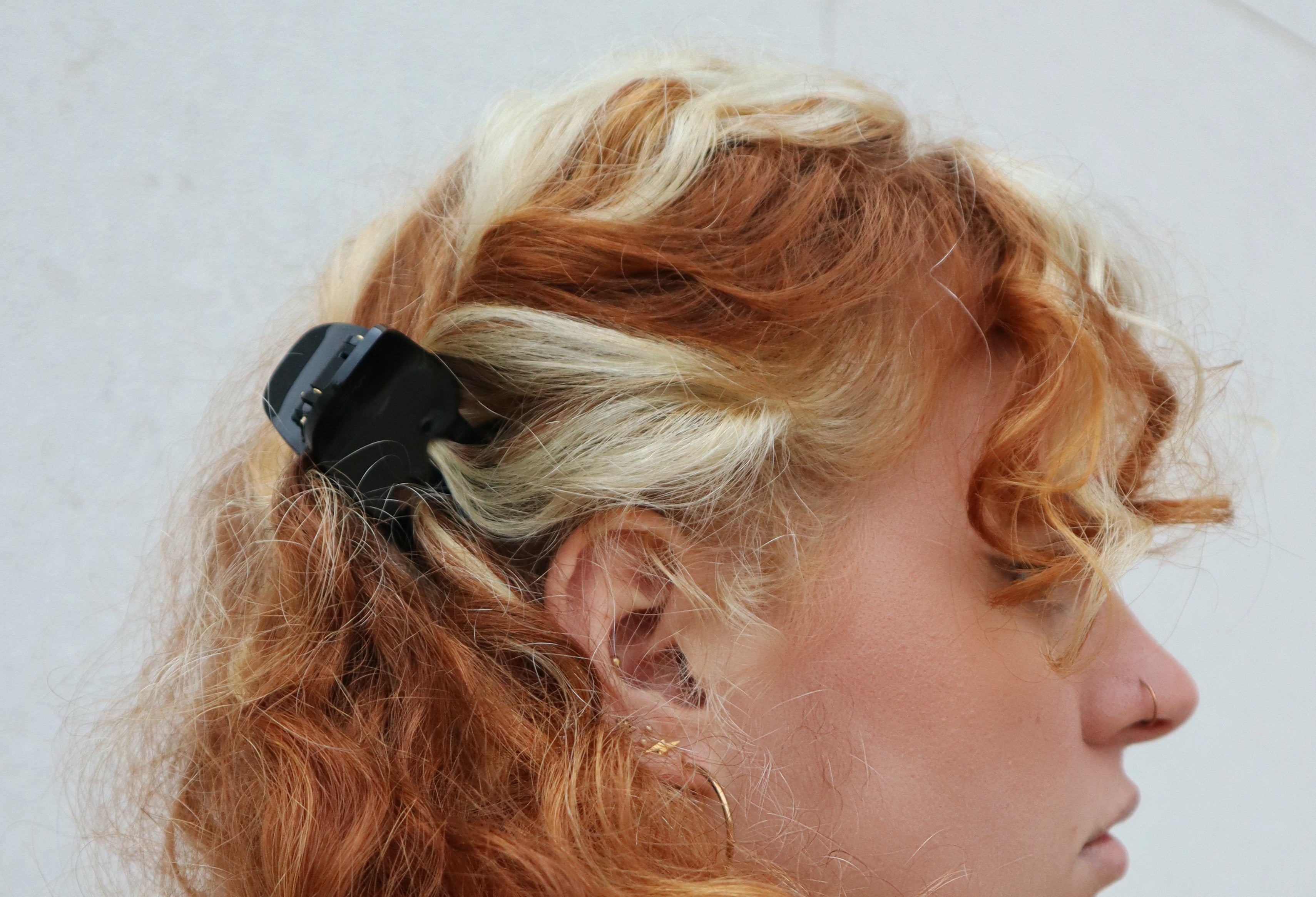 nachhaltige plastifreie Haarspange bio ohne plastik cellulose Haarklammer clawclip schwarz