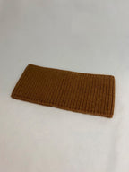nachhaltige plastifreie kaschmir cashmere stirnband minimalistisch basic braun qualität