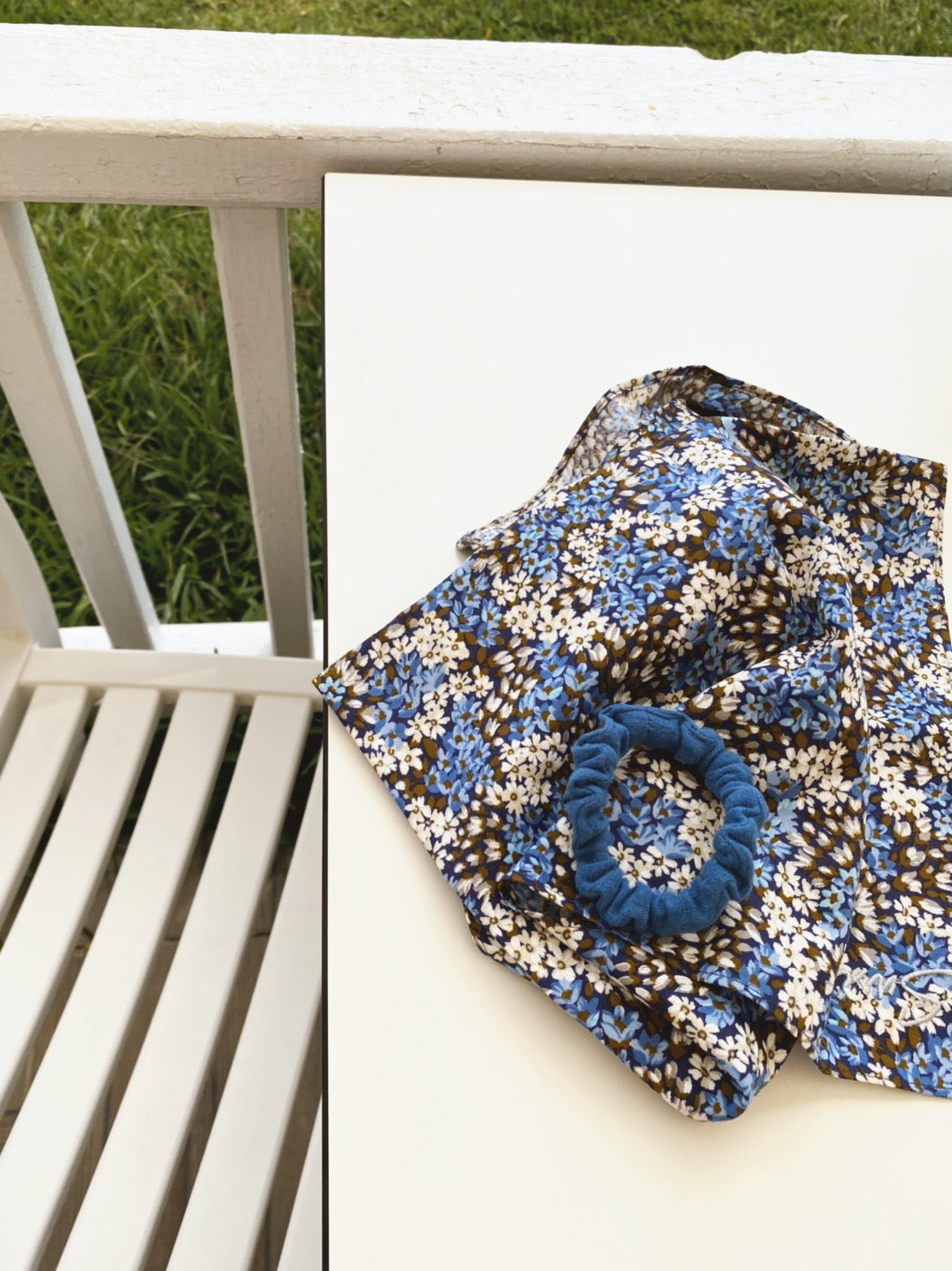 Headscarf Petite Blue