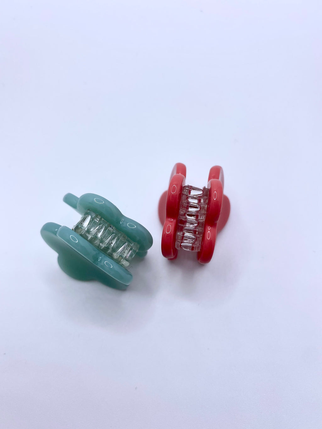 2 Pack Petites Fleurs Hair Clip | Sustainable Susi | Cellulose Acetate Flower Clawclips