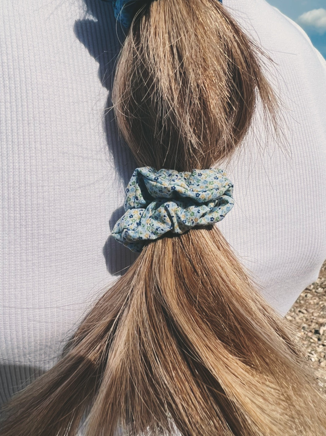 Hair Tie Rebirth Petite Fleur Light Blue